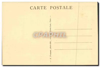 Caen — Cour de l'hôtel d'Escoville — A. Froment, phot-édit., 123, rue Saint-Jean, Caen — Rewers