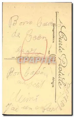 Caen — Hotel Valois — Okno i Lanterneaux — LL. — N° 127 — Rewers