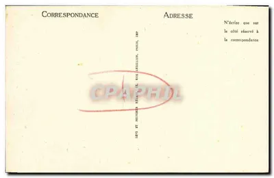 CAEN — Hotel Valois lub Écoville — Drzwi z XVI wieku — NL — Rewers