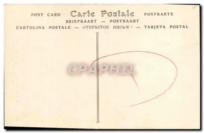 Caen — Velho Hotel de Valots ou d'Écovie (século XVI) — Lucarnas e Campanários — ND Fot. — Verso