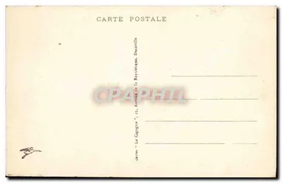 Caen - Urząd Miasta — wydawca 'La Cigogne', n° 85 — Rewers