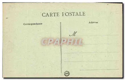 Caen - Zamek Miejski i Plac Republiki — kolekcja I.-A. — nr 135 — Rewers