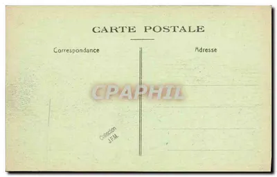 Caen - Overstromingen, 31 december 1925 - 1 januari 1926 - Quai Amiral-Hamelin — Fot. Delassalle et Coron — Achterkant