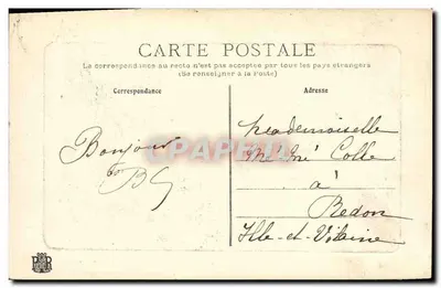 CAEN — Les Serres du Jardin des Plantes — Wydawca nie widoczny — Rewers