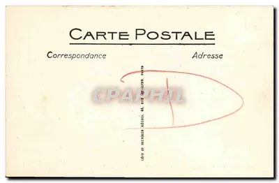 Caen — Jardin des Plantes — Most drewniany — Libois, Edit., Caen — Rewers