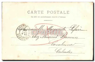 Caen — Sera w Ogród Botaniczny — L. D. — Rewers