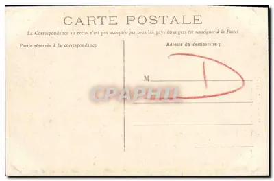 CAEN — Dom Quatrans — ulica Geôle (XIV wiek) — L. D. — Rewers