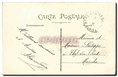 Caen — Widok na zakryty rynek — wydawca Nowoczesna pocztówka n°15 — Rewers
