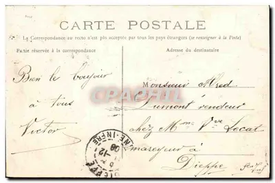 CAEN — Statua Louisa XIV — L. D. — Rewers