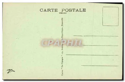 CAEN — Statua Demolombe — Plac przy Urzędzie Miasta — Rewers