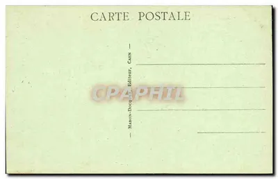 Caen - De Ontdekkers - Plein de la République — Achterkant