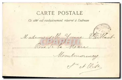 CAEN — Statua Beaumont i stary Święty Zbawiciel — Normandia, nr 2706 — Rewers