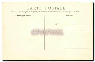 Caen (Calvados) — Cour do Museu dos Antigos — G. F. Paris, n° 106 — Verso