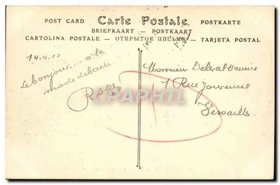 Cahen - Pałac Sądowy — ND Phot, n°92 — Rewers