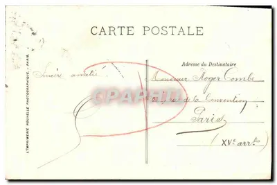 CAEN — Plac Republiki — LL. — Rewers