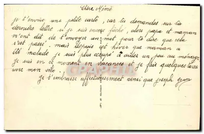 Caen — Plac Malherbe — Wydawnictwo Nowych Galerii, nr 259 — Rewers