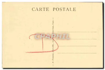 CAEN — Plac Teatralny — A. Froment, fot. i wyd., 123, rue Saint-Jean, Caen — Rewers