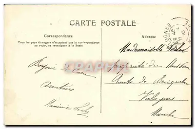 CAEN - Place du Marché au Bois et Rue Sohier — wydawca r33 — Rewers