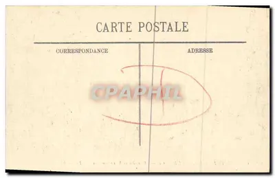 Caen — Plaza Alexandre III — Caserna Hamelin y Monumento de los Mobiles — LL. — Reverso