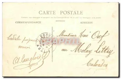 CAEN — Most Vaucelles — PROCÈDES D'ÉLANNETTE, n° D.16 — Rewers