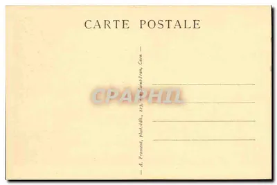 CAEN — A nova ponte — A. Frument, fot.-edit., 123, rue Saint-Jean, Caen — Verso