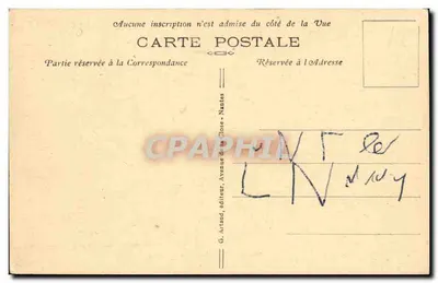 CAEN — Nowy Most — Wydawnictwo Nicolas Moulin, Tabacs, Rue de la Gare - Caen — Rewers