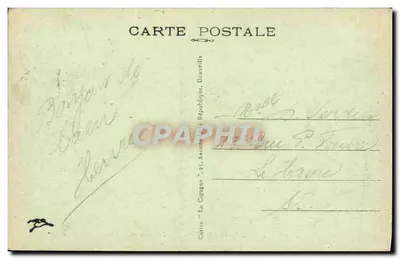 CAEN — Barragi Orne — Karta pocztowa nr 29 — Rewers