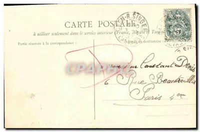 Caen — Orne nad mostem Vaucelles — L. D. — Rewers