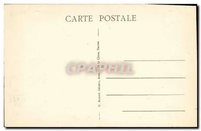 Caen — Kąt portu — G. Arrand, Nantes — Rewers