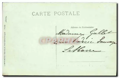 CAEN — Le Vieux Bassin et l'Abreuvoir — LL. — Rewers