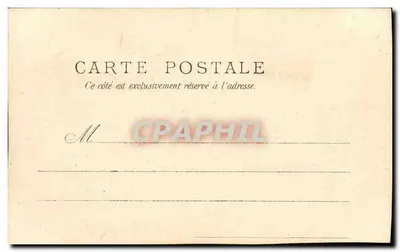 La sortie du Port Caen — éditeur A. Hébert, n° 153 — Verso