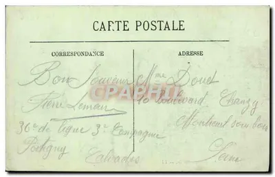 Caen — Il Nuovo Bacino — LL. — Corrispondenza Elitaria — Verso