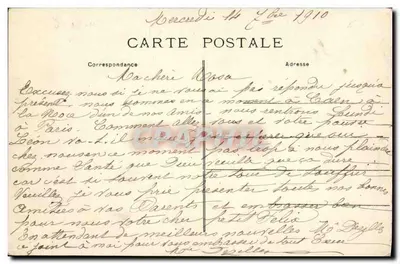 Caen — Le Bassin et l'Établissement Allainguillaume — n°147 — Rewers
