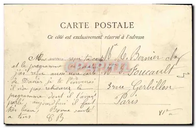 Caen — Visão geral do Bassin — La Normandie, n°12 — Verso
