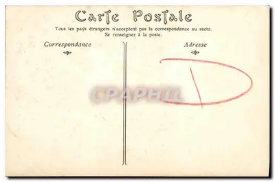 Caen — Rue de Gréole, Dom zwany Quatrans i Wieża Świętego Piotra — ND Fot — Rewers