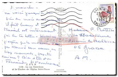 Vista de la rue Saint-Jean en Caen — editor IRIS — Reverso