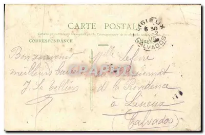 Caen — La rue de Vaucelles — PROCÈDÉS C. ZEANGETTE — Rewers