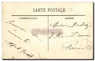 Caen — Ulica i Katedra św. Piotra — LL. n°38 — Rewers