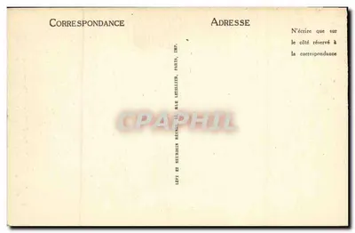 Caen — Rue de Géole i dzwonnica Świętego Piotra — LL — Rewers