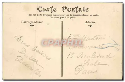 CAEN. — Rue de Strasbourg — ND Phot, n°93 — Rewers