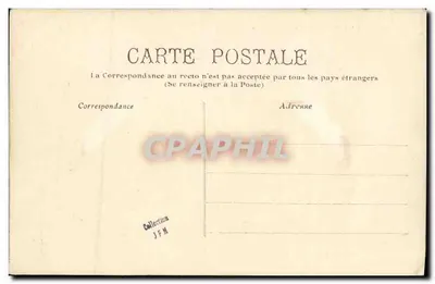 Caen - A Rue St-Jean — vista da rua com a catedral no fundo — editor Dipont, n° 157 — Verso
