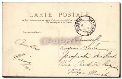CAEN — Rue Montoir-Poissonnerie — Edição P. R. n°100 — Verso