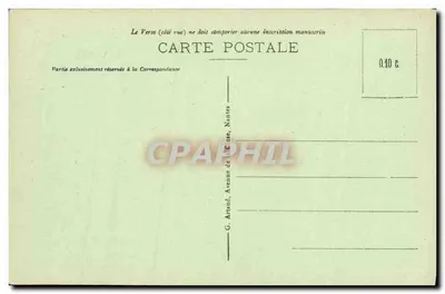 Caen - Stadstheater — uitgever G. Artand, Nantes, n° 30 — Achterkant