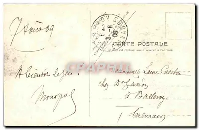 Caen — Torre dos Homens de Armas — V.P. Paris, Número 13 — Verso