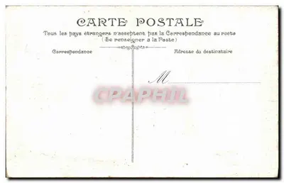 CAEN - La Tour Leroy — vista urbana con edificio medievale e chiesa — editore non identificato — Verso