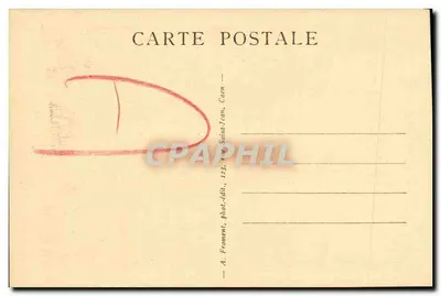 Caen — Faculté — A. Froment, fot. i wyd., 123, rue Saint-Jean, Caen — Rewers