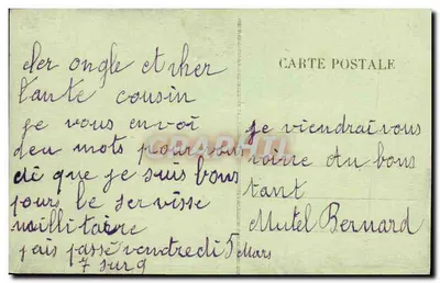 Caen — As Faculdades — P. Gaen, n°482 — Verso