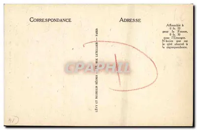 CAEN - Stare domy ulica Saint Pierre — wydawca L.L. n°175 — Rewers