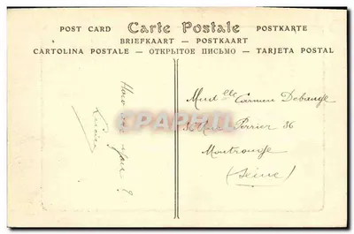 Caen — Ogólny widok z Remparts du Château — Radiographies de N.D. Phot. n°123 — Rewers