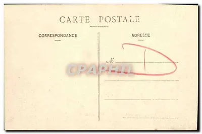 Caen — Ogólny widok z wieży Świętego Jana — Wydawca nieznany, nr serii 1 — Rewers